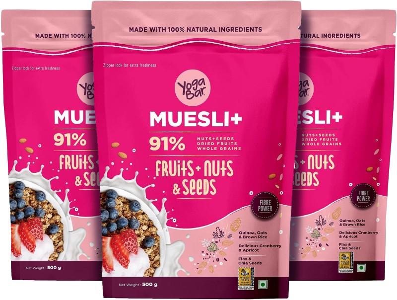 Yogabar Fruit and Nut Muesli 1.5kg