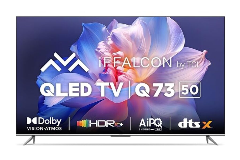 iFFALCON 50 inches 4K Ultra HD Smart QLED Google TV iFF50Q73